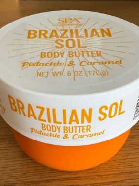 Brazilian Sol Pistachio & Caramel Body Butter